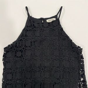 Monteau Black Lace Dress